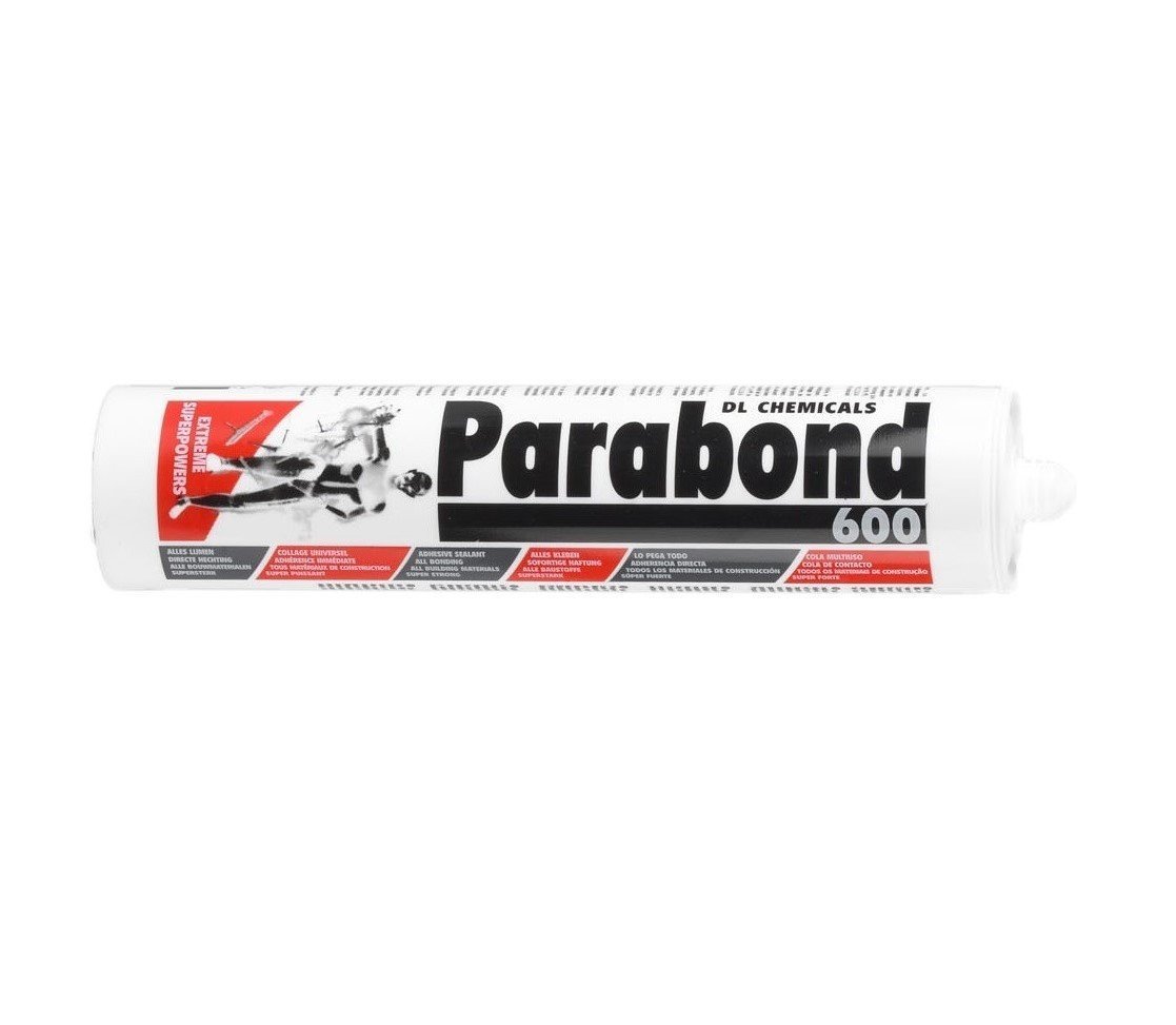 Ms-polymeerlijm parabond 600 grijs 290 ml